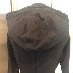 EUC Rare Back to School ruffle hoodie sz 6